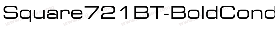 Square721BT-BoldCondensed字体转换