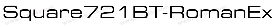 Square721BT-RomanExtended字体转换