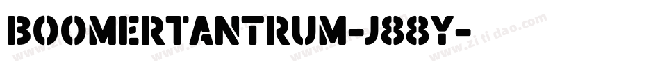 BoomerTantrum-j88y字体转换