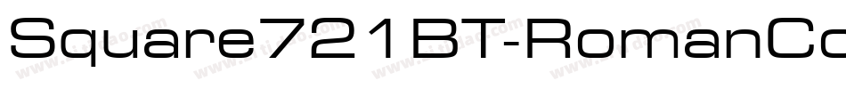 Square721BT-RomanCondensed字体转换