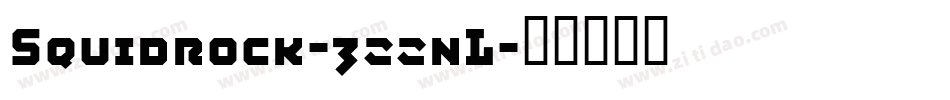 Squidrock-3zznL字体转换