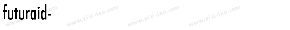 futuraid字体转换