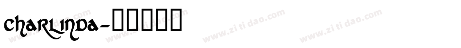 charlinda字体转换