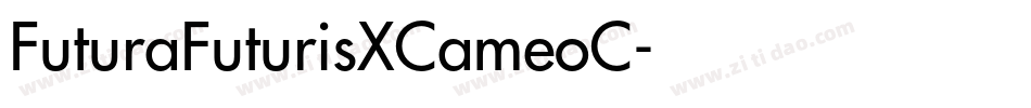FuturaFuturisXCameoC字体转换