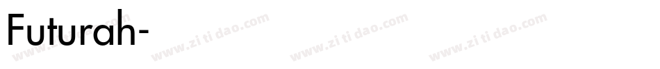 Futurah字体转换