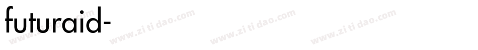 futuraid字体转换