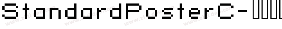 StandardPosterC字体转换