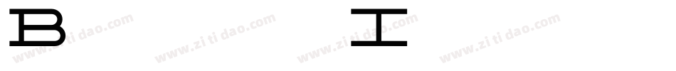 Broadsheet-Italic字体转换