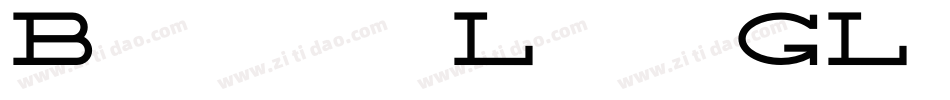 BroadsheetLdo-vmGL字体转换
