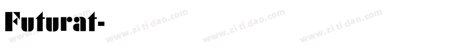 Futurat字体转换