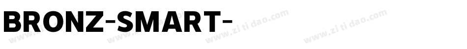 Bronz-Smart字体转换