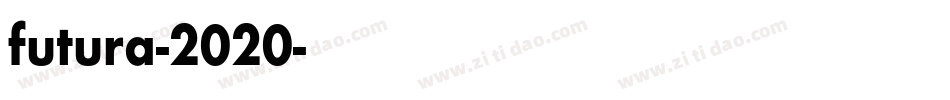 futura-2020字体转换
