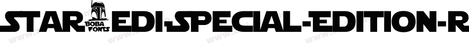 StarJedi-Special-Edition-Regular字体转换