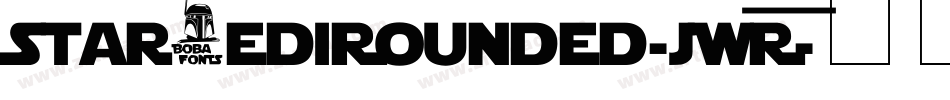 StarJediRounded-jW3R字体转换