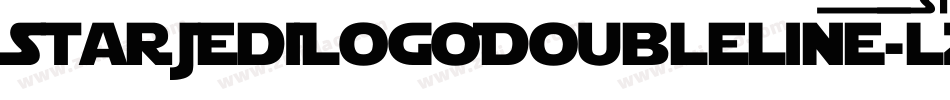 StarJediLogoDoubleline2-5lzB字体转换