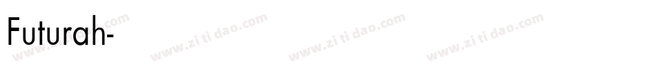 Futurah字体转换