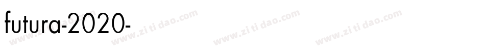 futura-2020字体转换