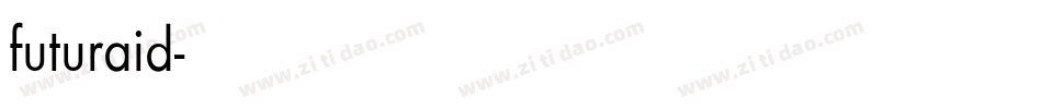 futuraid字体转换