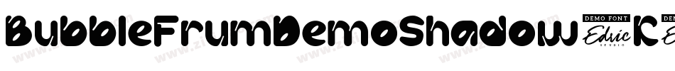 BubbleFrumDemoShadow-K7V3X字体转换