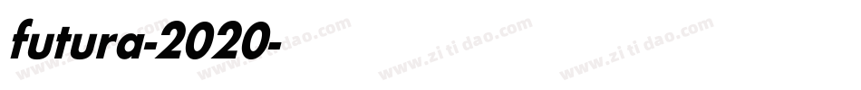 futura-2020字体转换
