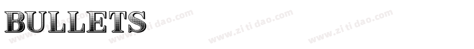 BULLETS1字体转换