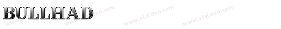 Bullhad字体转换