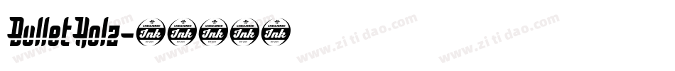 BulletHolz字体转换