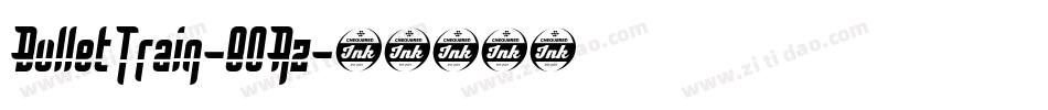 BulletTrain-8ORz字体转换