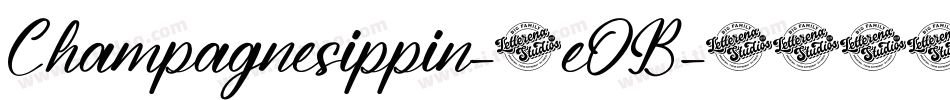 Champagnesippin-1eOB字体转换