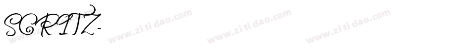 SCRITZ字体转换