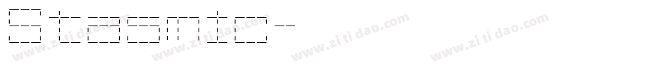 Stasmic字体转换