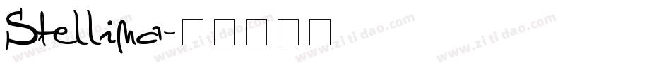 Stellina字体转换