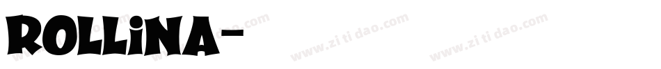 Rollina字体转换