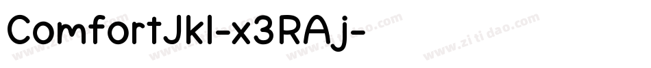 ComfortJkl-x3RAj字体转换