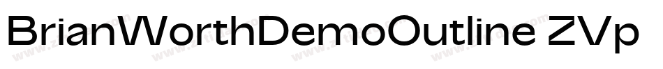 BrianWorthDemoOutline-ZVp83字体转换