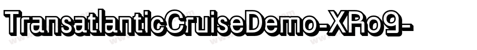 TransatlanticCruiseDemo-XRo9字体转换