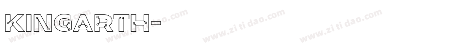 KINGARTH字体转换