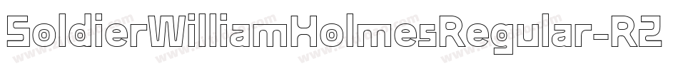SoldierWilliamHolmesRegular-R2xl字体转换