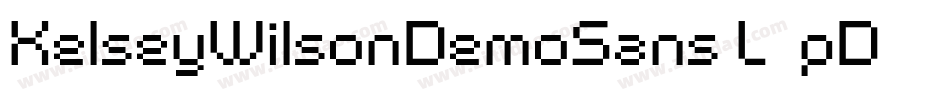 KelseyWilsonDemoSans-L38pD字体转换