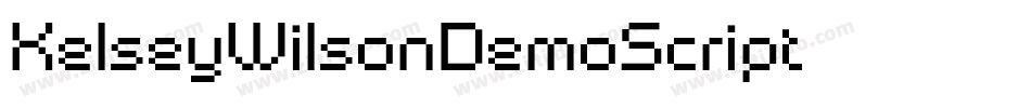 KelseyWilsonDemoScript-3手机版字体转换
