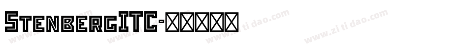 StenbergITC字体转换