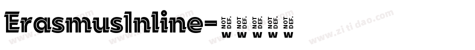 ErasmusInline字体转换