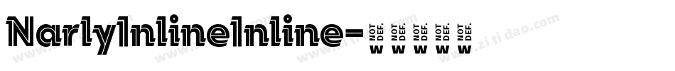 NarlyInlineInline字体转换