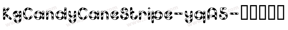 KgCandyCaneStripe-yqA5字体转换