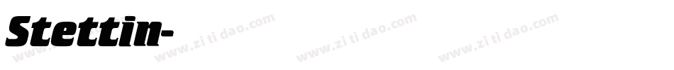Stettin字体转换