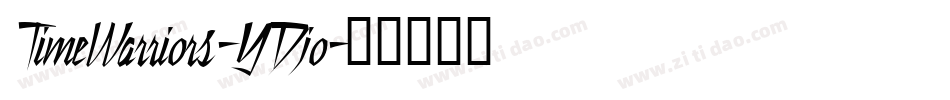 TimeWarriors-YDjo字体转换