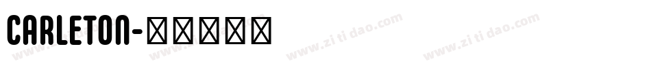 CARLETON字体转换