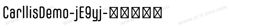 CarllisDemo-jE9yj字体转换