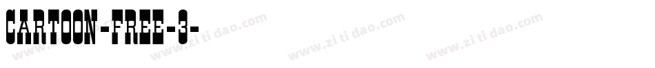 CARTOON-FREE-3字体转换