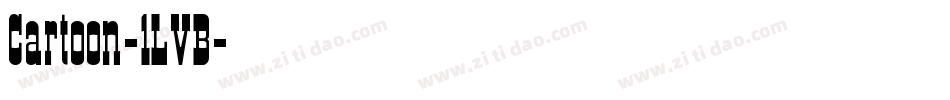 Cartoon-1LVB字体转换